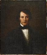 William Henry Furness Portrait of Massachusetts politician oil